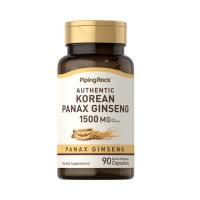 PipingRock Korean Ginseng  1500 mg  90 Quick Release Capsules