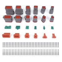 1 Set DT Series Connector Kit Automotive Electrical Connector With Size 16 Stamped Contacts Electrical Connectors