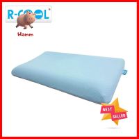 หมอนสุขภาพ R-COOL MEMORY FOAM BABE 29.5X49.5X10 ซม. สีฟ้าMEMORY FOAM PILLOW R-COOL BABE 29.5X49.5X10CM BLUE **ราคารวม Vat แล้วค่ะ ไม่มีบวกเพิ่ม**