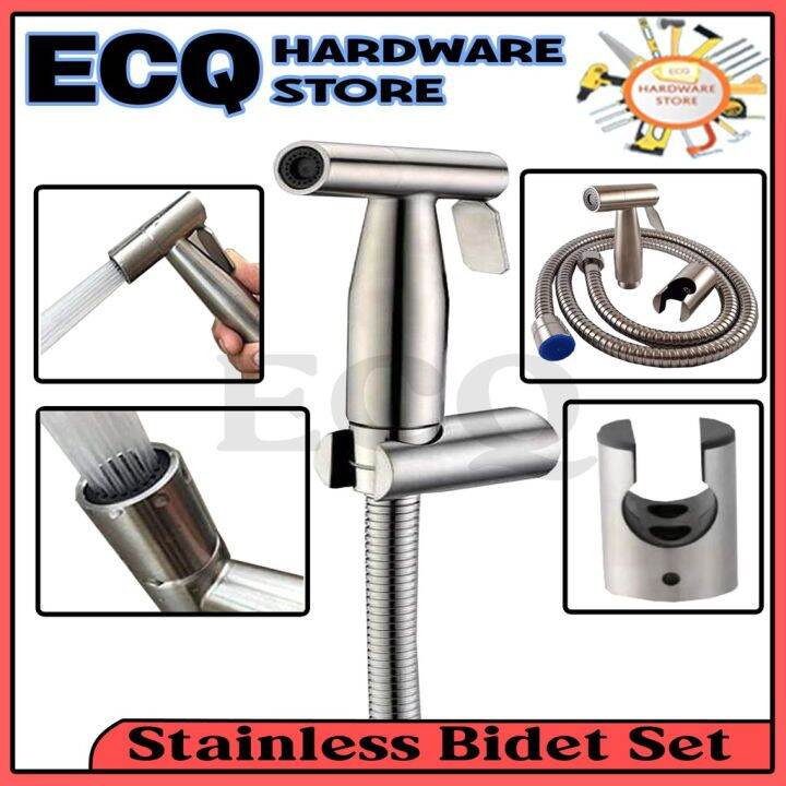 Hindi kinakalawang na asero ※sus304 stainless bidet and hose set k312