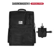Balo Dynamic SAIGON SWAGGER Backpack Nhiều Ngăn,Phối Lưới Đen,Đa Năng