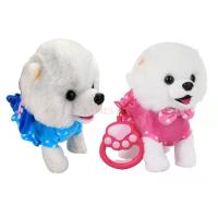 C9GB Walking Puppy Toy  Music Animal Plush Dog Toy Toddler Crawling Learning Toy