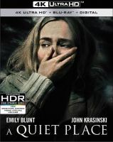 Silent place 4K UHD Blu ray film Dolby panoramic sound medium word