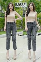 ? 2511 Vintage Denim Jeans by Araya กางเกงยีนส์ ผญ กางเกงยีนส์เอวสูง Boyfriend Jeans ทรงบอยสลิม ช่วงขาเล็ก ใส่สบาย