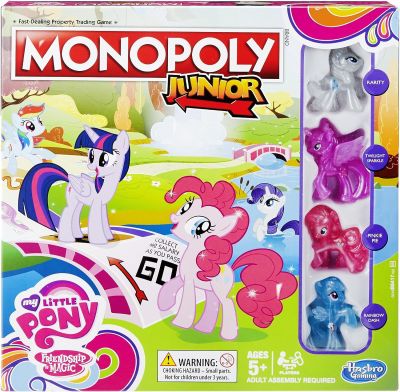 Monopoly Junior My Little Pony เกมส์เศรษฐีโพนี่ เกมส์เศรษฐี