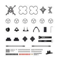 ชุดกรอบ GEPRC CL30 GEPRC เหมาะสำหรับโดรน Cinelog30โครงคาร์บอนไฟเบอร์ชิ้นส่วนอุปกรณ์เฮลิคอปเตอร์สี่ใบพัด FPV DIY