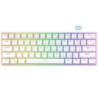 RK61 Royal Kludge Dual Mode Bluetooth 3.0 amp;USB RGB Backlit Mechanical Keyboard Ultra Compact 61 Key