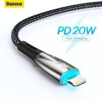 Baseus PD 20W USB C สายสำหรับ iPhone 14 13 12 11 Pro สาย USB C สำหรับชาร์จเร็ว USB C สายสำหรับ iPhone 12 7สาย USB ข้อมูล Type C