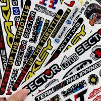 3M Reflective Helmet Motorcycle Moto Bike Reflective Sticker Decal Waterproof 8CM x 20CM For Kawasaki Honda YAMAHA