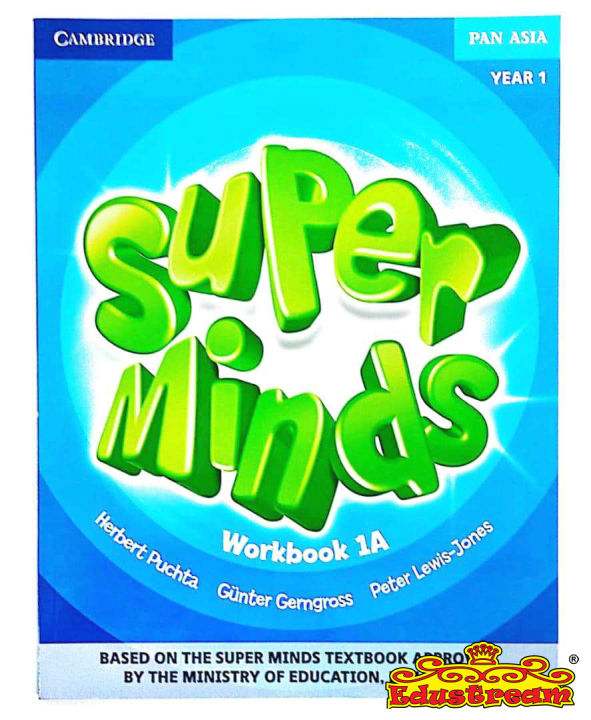 READY STOCK!! Cambridge Super minds WorkBook 1A Year 1 | Lazada