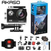 Akaso EK7000 WIFI 4พันการกระทำกล้องอัลตร้า HD กันน้ำ DV กล้อง12MP กล้องกีฬากล้อง170องศากว้างเดิม