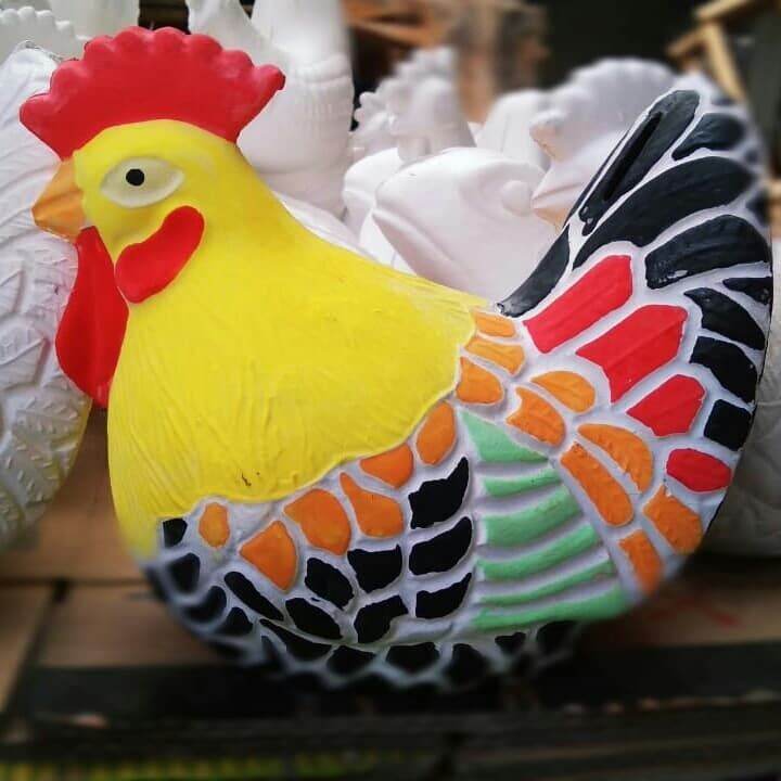 MEWARNAI CELENGAN KARAKTER AYAM / MAINAN EFUKASI / MAINAN KOLEKSI
