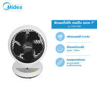 (ส่งฟรีทั่วไทย) Midea พัดลมเทอร์โบไมเดีย หน้ากว้าง 7 นิ้ว (Turbo Fan) รุ่น FG18-19ER *รับประกันสินค้า 1 ปี / มอเตอร์ 3 ปี