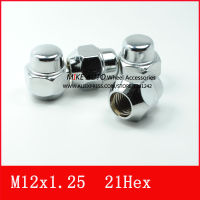 5 Pcs M12x1.25ล้อ LUG NUTS M12X1.25สำหรับ Nissan Sunny Sylphy TIIDA Teana Qashqai X-Trail Bluebird