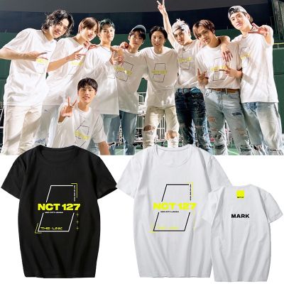 เสื้อยืดลําลอง แขนสั้น พิมพ์ลาย Kpop NCT 127 แฟชั่นฤดูร้อน สําหรับผู้ชาย และผู้หญิงS-5XL