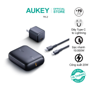 Bộ sạc nhanh 20w Aukey Bundle On The Go 3 trong 1