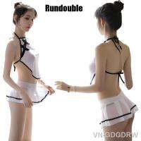 【CC】♧℡  Dudou Nightwear Ladies Chinese Bellyband Crotch Thong Homewear Nightdress