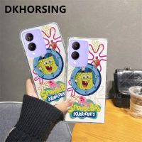 DKHORSING เคสนิ่มโปร่งใสสำหรับ VIVO Y17S Y36 Y78 Y02 Y02S Y02A Y02T Y16 Y22 Y22S Y27ฟองน้ำ Y35และรูปแบบดาวกันกระแทก Vivo Y17s เคสโทรศัพท์มือถือ VIVOY27 4G 5G