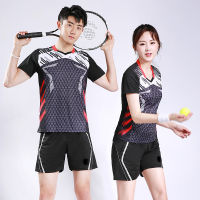 Men Women New Polyester Badminton Clothes Breathable Badminton Shirt Table Tennis T Shirt Exercise Shirt Uni