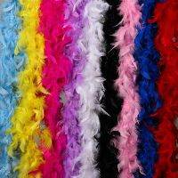 Fluffy Feathers Boa Strip Apparel Fabric Costume Grament Accessaries Wedding Supplies