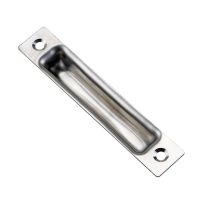 Stainless Steel Concealed Industrial Hardware Handle Mobile Door Concealed Embedded Toolbox Electrical Buckle Door Hardware Locks