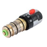 Brass Thermostatic Mixing Valve Temperature Control Ceramic Valve For Solar Water Heater Valve Parts Ceramic Cartridge