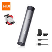 MIUI เครื่องดูดฝุ่นขนาดเล็กมือถือขนาดเล็กสูญญากาศไร้สาย USB ชาร์จได้3หัวหมุนง่ายต่อการทำความสะอาดคีย์บอร์ดตั้งโต๊ะและรถยนต์