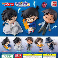 ของแท้ Gashapon อะนิเมะตัวเลข Detectives Conans Sleep Squad 2 Kawaii Gin Kaitou Kiddo Action Figure 5ซม. ตุ๊กตาของเล่นของขวัญ