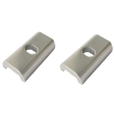 2Pcs Cycling Bike C Hook Clamp Plate for Brompton 3SIXTY Folding Bike Aluminum Alloy Magnetic Hinge Clamp Plate