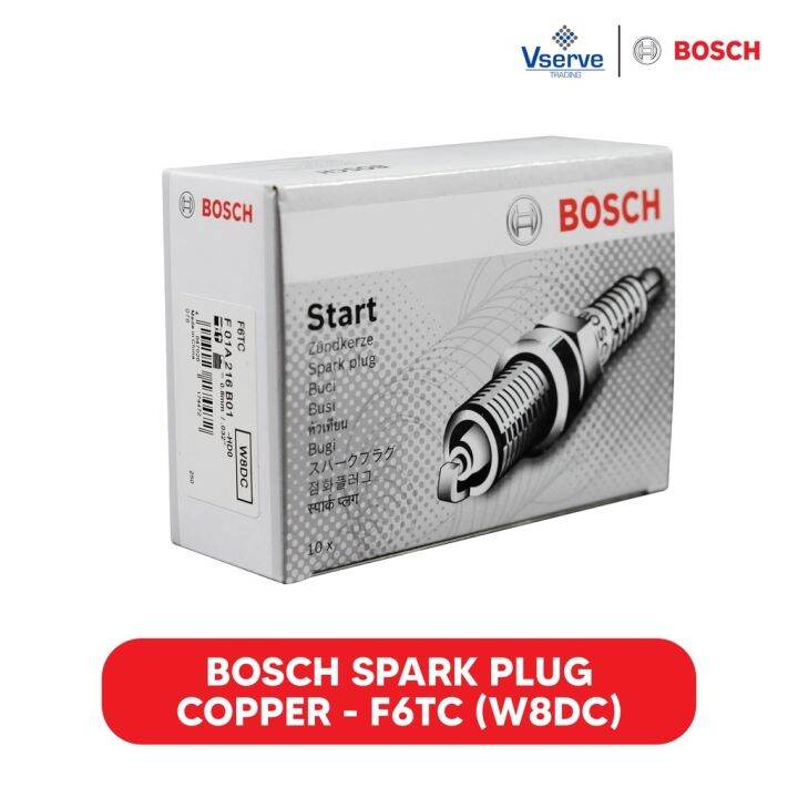 Bosch Spark Plug Copper F6TC (W8DC) Motorcycle Plug/pc 【COD】 | Lazada PH