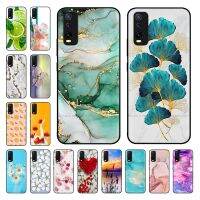 {Taoyitao เคส} สำหรับ Vivo Y12s Y11s เคส Y12a V2026 V2028โทรศัพท์ซิลิโคนลายดอกไม้น่ารักกันชนป้องกัน Y 12 S 2021