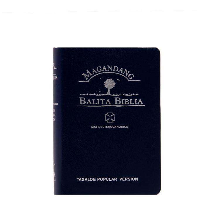 Bible House Magandang Balita Biblia Black Catholic Edition | Small Size ...