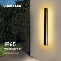 LUCKYLED Modern Outdoor Wall Light Waterproof IP65 AC85-265V Led Outdoor Lighting Garden Porch Sconce Light Wall Lights for Home