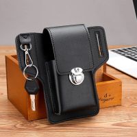 Leather Phone Sports Male Outdoor Pack Pouch Waist Travel Pocket Casual Bum Fanny Purse Bag Mobile Multi-function Men Fashion Running Belt