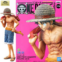 Model โมเดล งานแท้ 100% แมวทอง Bandai Banpresto Ichiban Kuji จากการ์ตูน One Piece Magazine วันพีซ แมกกาซีน Monkey D Luffy มังกี้ ดี ลูฟี่ Ver Original from Japan Figure ฟิกเกอร์ Anime อนิเมะ การ์ตูน มังงะ คอลเลกชัน สั่งและนำเข้าจากญี่ปุ่น manga