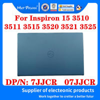 ใหม่07jjcr 7jjcr สำหรับ Inspiron 15 3510 3511 3515 3520 3525ชุดแล็ปท็อปจอแอลซีดีฝาครอบด้านบนจอแอลซีดีกลับคลุมเคส A สีฟ้าอ่อน