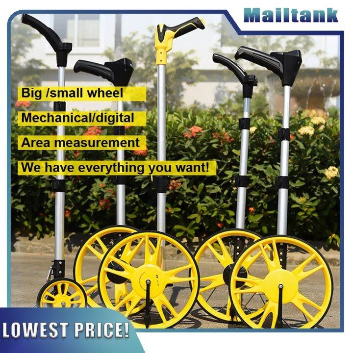 Digital/Mechanical Folding Distance Measuring Wheel Roller Surveyor