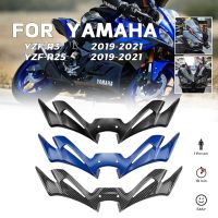 ชุดป้องกันปีกแฟชันด้านหน้าสำหรับยามาฮ่า YZF-R25 YZF-R3 YZF R3 R25 19-22ปีกเครื่องบินแฟริ่งปีกเครื่องบินแอโรไดนามิก