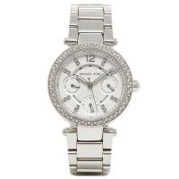 นาฬิกาผู้หญิง MICHAEL KORS Parker Multi-Function Silver Ladies Watch Mk5615