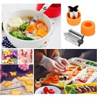 Sandwich Cutter Set For Children Kids DIY Cookies Bread Mold Metal Food Fruit Vegetable Cutters Shapes Bento Lh Accessories