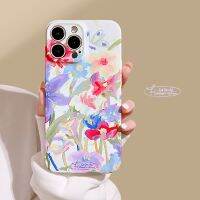 เคสโทรศัพท์ภาพยนตร์เกาหลีในสวนภาพวาดสีน้ำมันใช้ได้กับ IPhone 14 13 12 11 Pro Max ฝาแข็ง