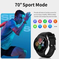 สมาร์ทวอท์ชใหม่สำหรับผู้ชายผู้หญิงเหมาะสำหรับนาฬิกา Samsung Galaxy Watch 4 IP68หน้าจอสัมผัสเต็มรูปแบบกันน้ำอุณหภูมิร่างกายกำหนดเองนาฬิกาสำหรับผู้ชายหน้าปัด