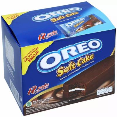OREO Soft Cake เค้กโอริโอ้เคลือบช๊อกโกแลต (1กล่องมี 12 ชิ้น) 192g.