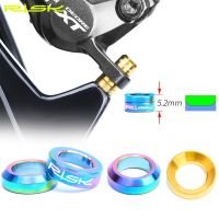 4Pcs/set Mountain BMX Bike Bicycle Titanium M6 Concave and Convex Washer Spacer For Disc Brake Caliper Group XT Mounting Bolts