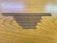 Brand new Brown Tomix N Scale Rail 5  sizes.  สีน้ำตาล Tomix N Scale Rail ใหม่เอี่ยม 5 ขนาด