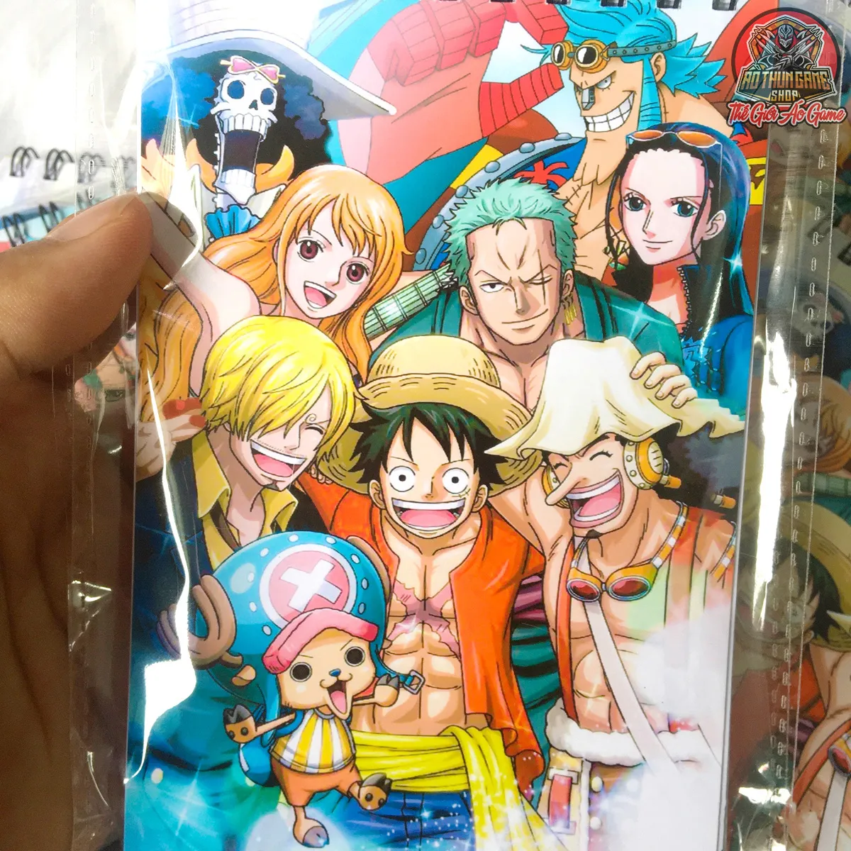 Sổ tay One Piece Nhóm Luffy Mũ Rơm, Zoro, Sanji, usopp, chopper ...