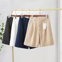 Uniqlo Fitting room womens summer air-sensitive easy-care quick-drying stretch shorts lightweight Bermuda-style mid-pants 457608