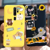 เคส A11x สำหรับ Oppo A5 2020 /Oppo A9 2020 /Oppo น่ารักทาสีรูปหมีครอบ TPU นุ่มเคสโทรศัพท์สำหรับ Oppo A5 A9 2020เคส6.5