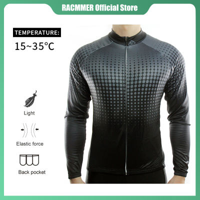 Racmmer  Cycling Jersey Long Sleeve Mtb Clothing Bike Wear Clothes Kit Bicycle Maillot Roupa Ropa De Ciclismo Hombre #CX-14