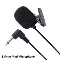 Mini Wired External 3.5mm Microphone Mini Studio Speech Mic Clip on Lapel Professionals Stage Mike for Loudspeaker 1pc/3pcs